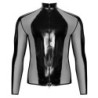 Camisa de hombre de charol XL