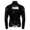 Leren heren overhemd XL