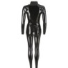 Fekete latex catsuit S