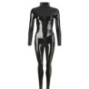 Catsuit in lattice nero M
