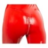 Catsuit in lattice rosso XL
