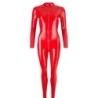 Catsuit in lattice rosso 2XL
