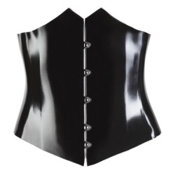 Corsetto in lattice nero L