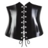 Corsetto in lattice nero XL