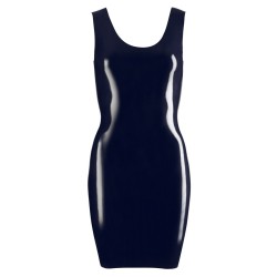 Rochie mini din latex 2XL