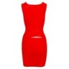 Miniabito in lattice rosso L