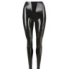 Sorte latexstrømper XL