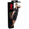 Vestido de látex com zíper L