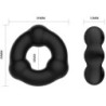 Anillo Silicona Super Suave Con Nodulos