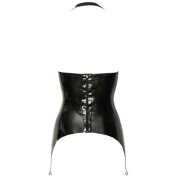 Latex borstloze camisole met bandjes XL