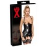 Latex borstloze camisole met bandjes XL