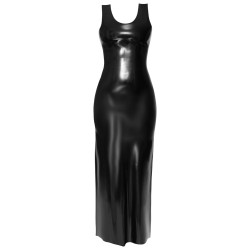 Robe en latex longue XL