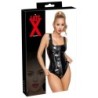 Body de látex com zíper L