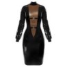 Latexklänning S