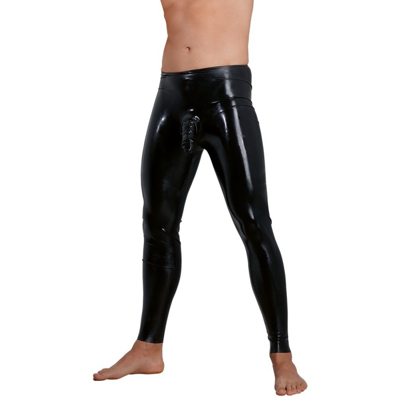 Pantalons de làtex per a home 2XL