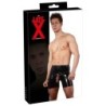 Férfi latex nadrág fekete 2XL