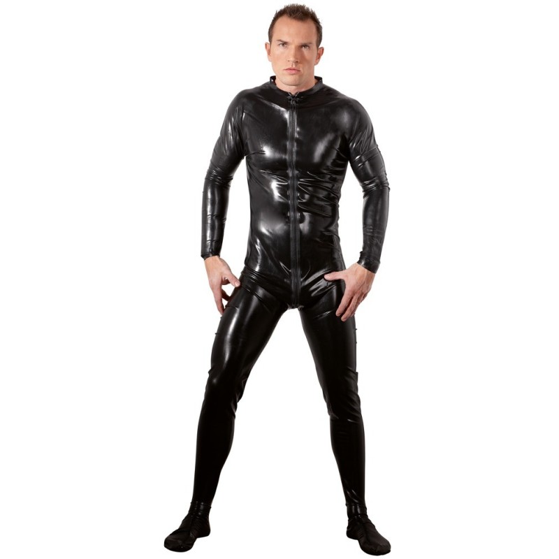 Latex bodysuit voor mannen XL