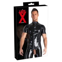 Latexskjorta för män XL