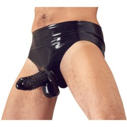 Slip de látex para hombre L