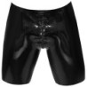 Calças de látex masculinas com zíper XL