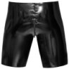 Calças de látex masculinas com zíper XL