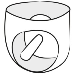 Latex Slip für Herren L