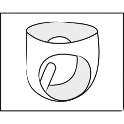 Latex Slip Plug für Männer S