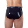 Slip de látex masculino com plugue tamanho L