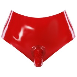 Guaina in lattice rossa XL
