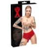 Guaina in lattice rossa XL