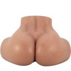 Hailey Fesses Vibromasseur Avec Vagin Et Anus Réaliste Mulâtre Télécommande