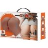 Hailey Fesses Vibromasseur Avec Vagin Et Anus Réaliste Mulâtre Télécommande