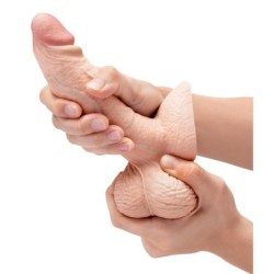 b-Vibe Slipskin 6" Circunferencia Carnosa Crea