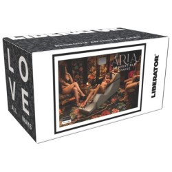 Lehátko Aria Flip Sivé