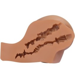 Kylie Vibrator pentru Fese cu Vagin și Anus Realist Natural Telecomandă