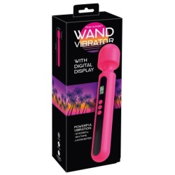 Pink Sunset toverstaf vibrator met dispenser