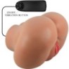 Luna Aizmugures Vibrators Ar Maksts Un Anālo Atveri Reālistisks Dabīgs Tālvadības Pults