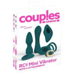 Mini vibrátor Couples Choice se 4 funkcemi