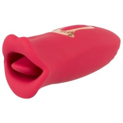 Vibratore per sesso orale con labbra in movimento