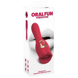 Vibrators orālai izklaidei L Lūpa kustībā
