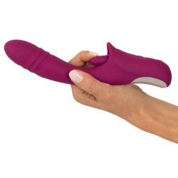 Javida Vibrator cu Sucțiune și Împingere