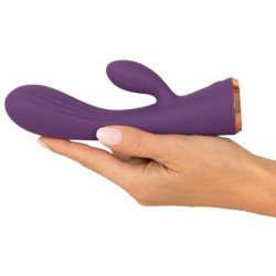 Vibrador coelho de dupla camada