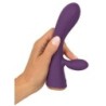 Doppelschichtiger Vibrator in Hasenform