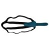 Dein Dildo mit Vibrator Harness RC Blau