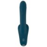 Tu Consolador con Arnés Vibrador RC Azul