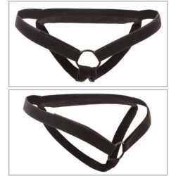 Tvůj Dildo s Postrojem RC Vibrátor Modrý