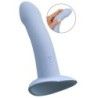 Vibrator Mic Inimă Albastră