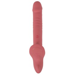 Twój Różowy Vibrator Strap-On
