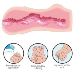Masturbatore Vagina Effetto Pelle ad Acqua