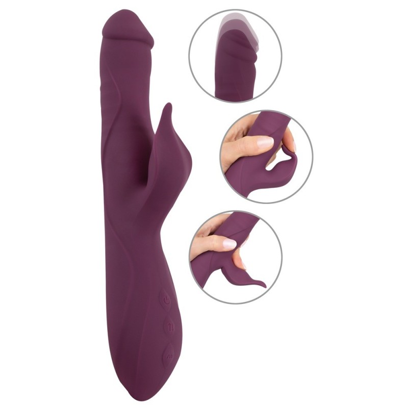 Javida 3F Vibrator with Thrusting Feature